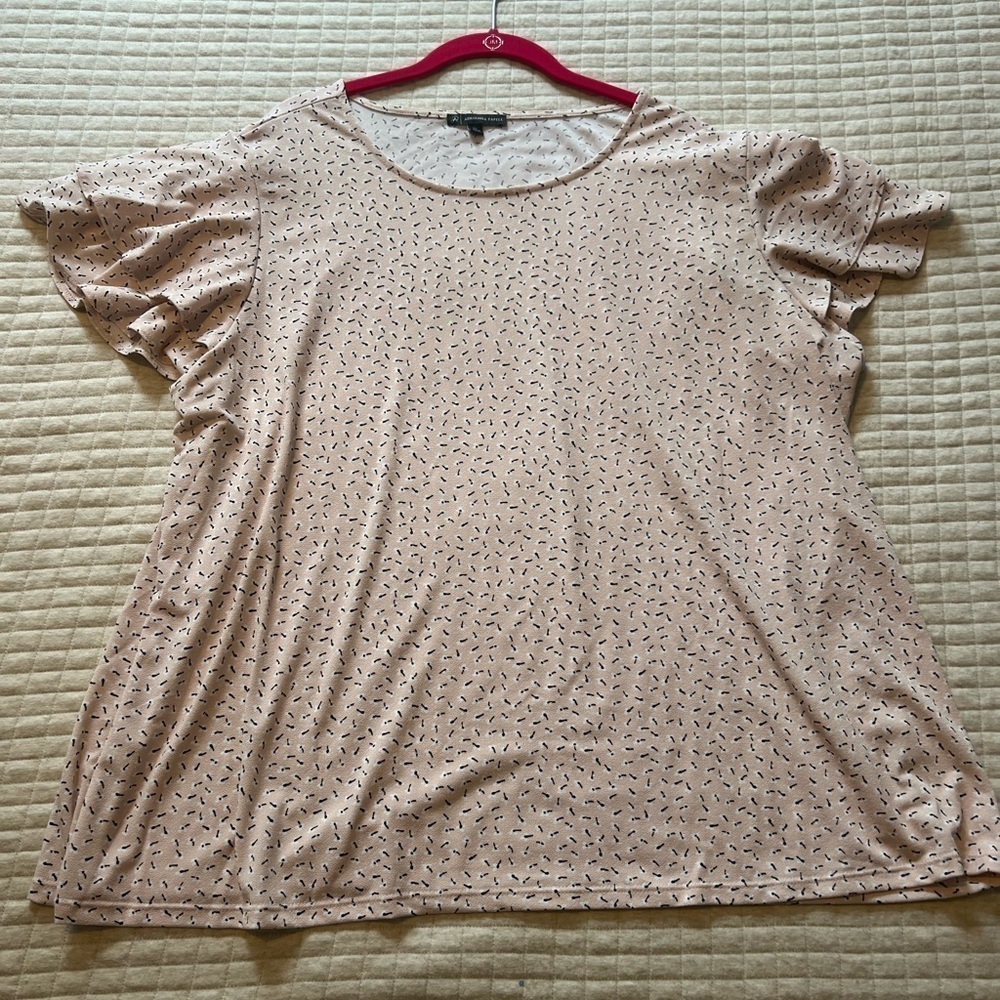 Pink ruffled blouse - Picture 4 of 6